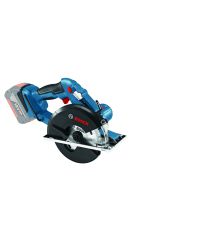 Bosch Professional 06016A4002 GKM 18 V-LI Akku-Kreissäge, 2 x 5,0 Ah Akku, Schnellladegerät, Paralle