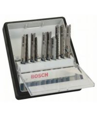 Bosch 2607010541 Stichsägeblatt ROBUSTLINE 10er Metall Expert Set, T-Schaft