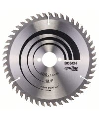 Bosch Zubehör 2608640617 Kreissägeblatt Optiline Wood 190 x 30 x 2,6 mm, 48