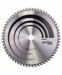 Bosch Pro Kreissägeblatt Optiline Wood zum Sägen in Holz für Tischkreissägen (Ø 315 mm) 2608640651 
