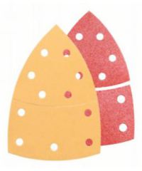 Bosch Pro 25tlg. Schleifblatt-Set Holz und Farbe für Multischleifer (Körnung 40/80/120/180/)