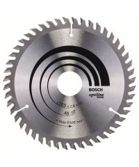 Bosch Zubehör 2608641175 Kreissägeblatt Optiline Wood 165 x 30 x 2,6 mm, 48
