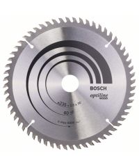 Bosch Zubehör 2608641192 Kreissägeblatt Optiline Wood 235 x 30/25 x 2,8 mm, 60