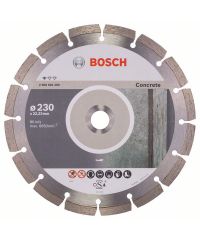 BOSCH Diamanttrennscheibe Standard für Concrete, 230 x 22,23 x 2,3 x 10 mm