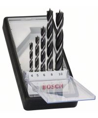 Bosch 2.607.010.527 Pro 5tlg. Robust Line Holzspiralbohrer-Set