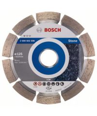 BOSCH Diamanttrennscheibe Standard für Stone, 125 x 22,23 x 1,6 x 10 mm 2.608.602.598