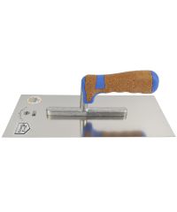 Glättekelle rostfrei Kork 280x130 mmGlättekelle