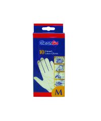 Einmalhandschuhe Latex Gepudert Gr.M10-St-Pak