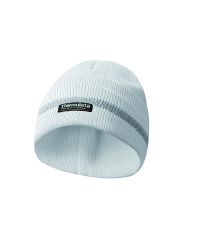 Wintermütze (weiß) mit Reflektionsstreifen