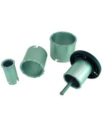 Fliesenlochbohrersatz HM 6-tlg.Bohrersatz