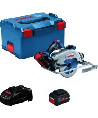 Bosch Professional BITURBO Akku Handkreissäge GKS 18V-68 GC 2xPC 5,5Ah und Ladegerät
