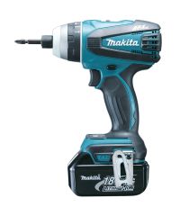 Makita DTP141Z Quadroschrauber 18 V (ohne Akku, ohne Ladegerät) 