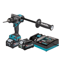 Makita Akku-Schlagbohrschrauber 40V max. HP001GD201 2x2,5Ah und Ladegerät
