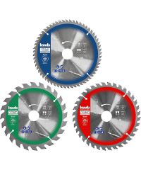 kwb kwb Kreissägeblatt-Satz 210 x 30/20/16 mm inkl. Reduzierringe bei 16 und 20 mm