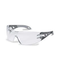 Uvex Bügelbrille pheos s, farblos, anthrazit/grau (9192785)