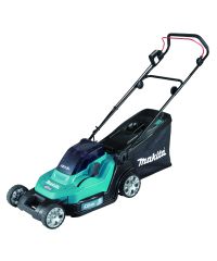 Makita DLM432PT2 Akku-Rasenmäher 2x18 V / 5,0 Ah, 2 Akkus + Doppelladegerät