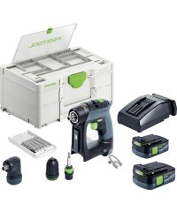 Festool Akku-Bohrschrauber CXS 12 2,5-Set, 576865