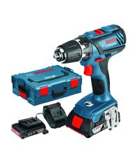 Bosch Akku-Bohrschrauber GSR 18-2-LI Plus + 2 x 4,0 Ah L-BOXX