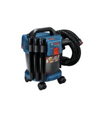 Bosch Professional 18V Staubsauger GAS 18V-10 L ohne Akku, 1,6 m Schlauch, 3 Verlängerungsrohre Dust free
