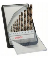 Bosch Pro 10tlg. Metallbohrer-Set HSS-Cobalt Robust Line