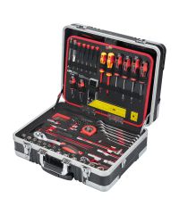 HM Müllner Werkzeugkoffer bestückt 147-teilig, fahrbar TC18RS