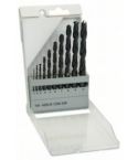 Bosch Pro 10tlg. Metallbohrer-Set HSS-R rollgewalzt