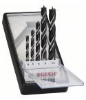 Bosch 2.607.010.527 Pro 5tlg. Robust Line Holzspiralbohrer-Set