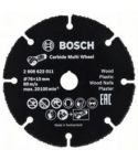 Bosch 2608623011 HM-Trennscheibe Multi Wheel 76x1,0x10 mm, 1 W, 240 V