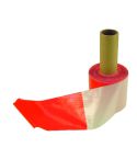 Absperrband 80mm rot/weiß 100 mAbsperrband