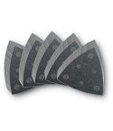Fein MultiMaster 63717109035 Schleifblatt-Set, gelocht, Körnung 60, 80, 120, 180, 240, je 10 Stück
