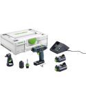 Festool TXS Li 2,6 Akku-Bohrschrauber Set, Schwarz, 576102 (neuer Systainer)