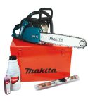 Makita Benzin-Kettensäge 38 cm, 2,2 kW mit Zubehör, EA4300F38CKIT