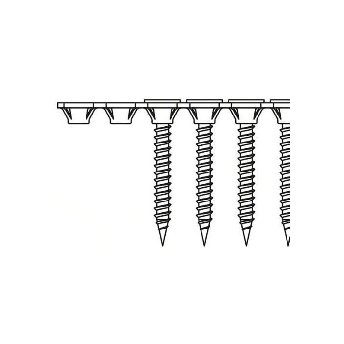 Bosch Professional Schnellbauschraube Grobgewinde, S-G, 3,9 x 30 mm, 2608000548