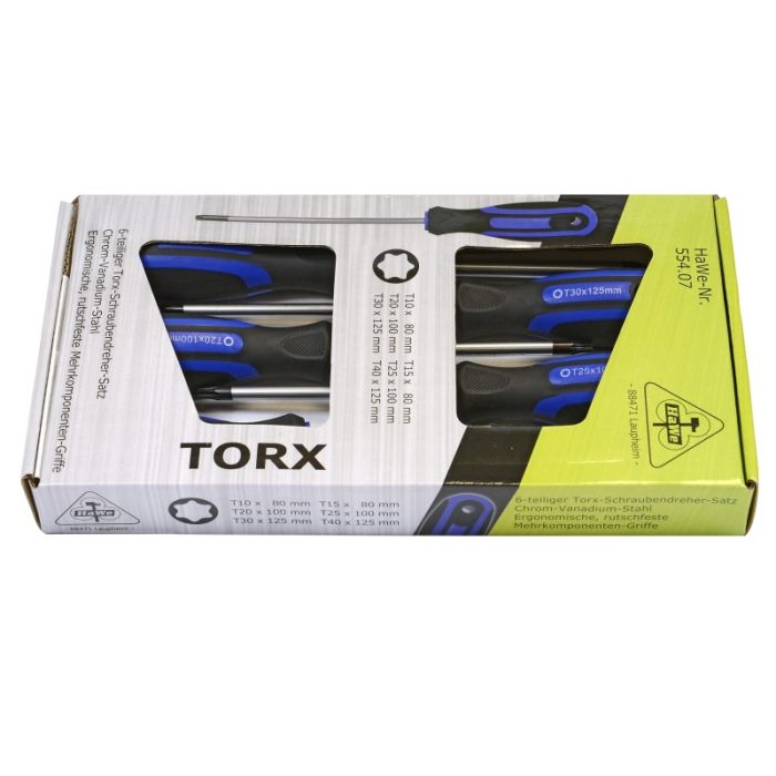 Schraubendreher-Satz Torx 6-tlg.Schraubendre