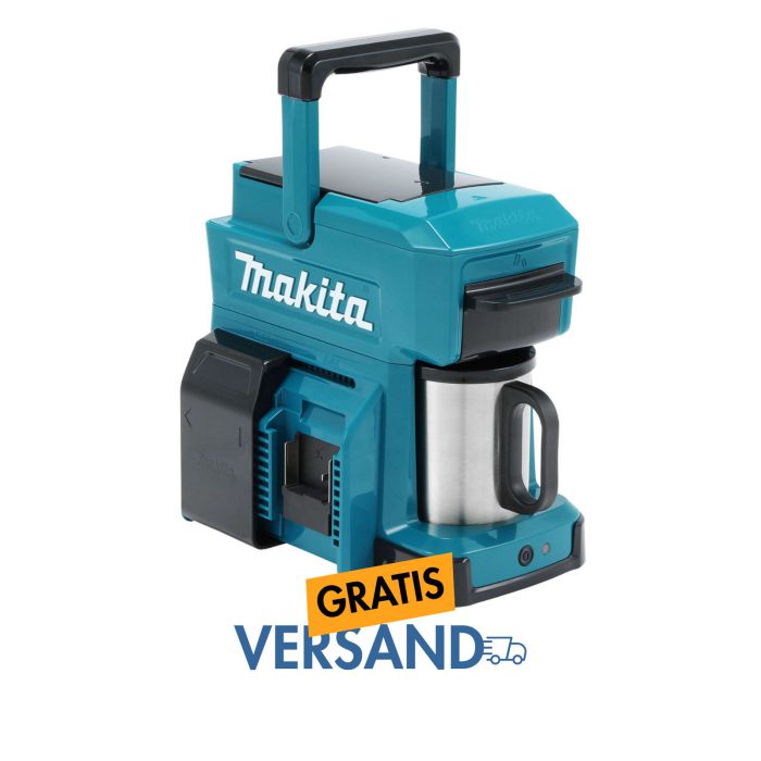 Makita DCM501Z Kaffeemaschine (ohne Akku, ohne Ladegerät), 18 V 