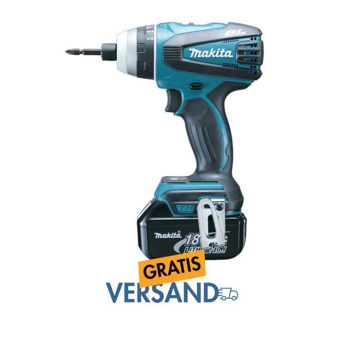 Makita DTP141Z Quadroschrauber 18 V (ohne Akku, ohne Ladegerät) 