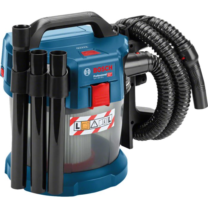  Bosch Professional 06019C6300 Akku-Nass und Trockensauger GAS 18V - 10L-solo