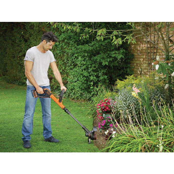 Black & Decker Akku-Rasentrimmer; 18V/2,0 Ah; STC1820PC-QW