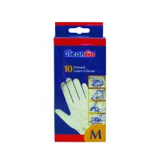Einmalhandschuhe Latex Gepudert Gr.M10-St-Pak
