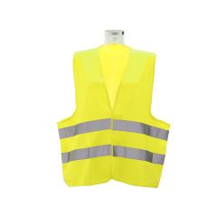 Warnweste Leuchtgelb 2 ReflexstreifenWarnweste