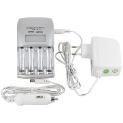 Stecker-Schnellladegerät BQ-829 m.AccusLadegerät