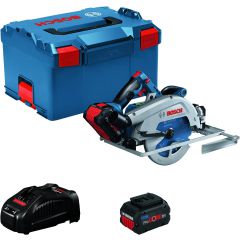 Bosch Professional BITURBO Akku Handkreissäge GKS 18V-68 GC 2xPC 5,5Ah und Ladegerät