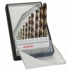 Bosch Pro 10tlg. Metallbohrer-Set HSS-Cobalt Robust Line