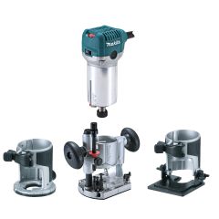 Makita Oberfräse und Trimmer RT0700CX2J 